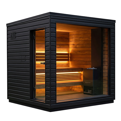 SaunaLife G6 Garden Series 5-person Pre-Assembled Outdoor Sauna