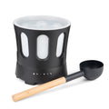 SaunaLife Zone Set Bluetooth sauna bucket and ladle