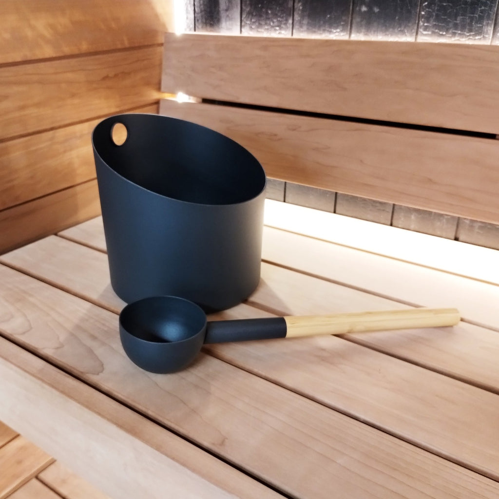KOLO Sauna Bucket and Ladle Set 4