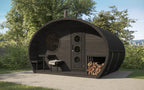 SaunaLife G11 Garden Series 8-person Outdoor Sauna