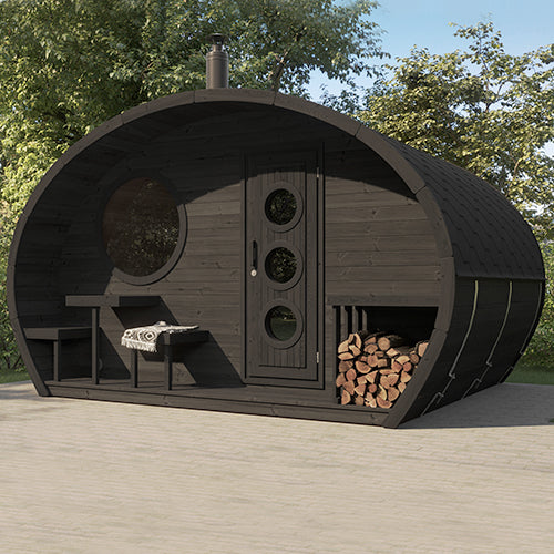SaunaLife G11 Garden Series 8-person Outdoor Sauna