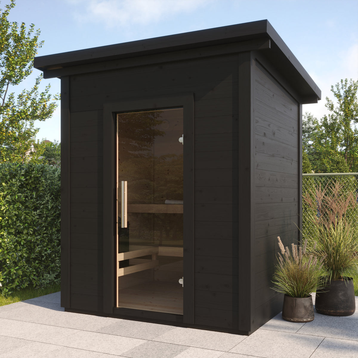 SaunaLife G2 Garden Series 4-person Outdoor Sauna