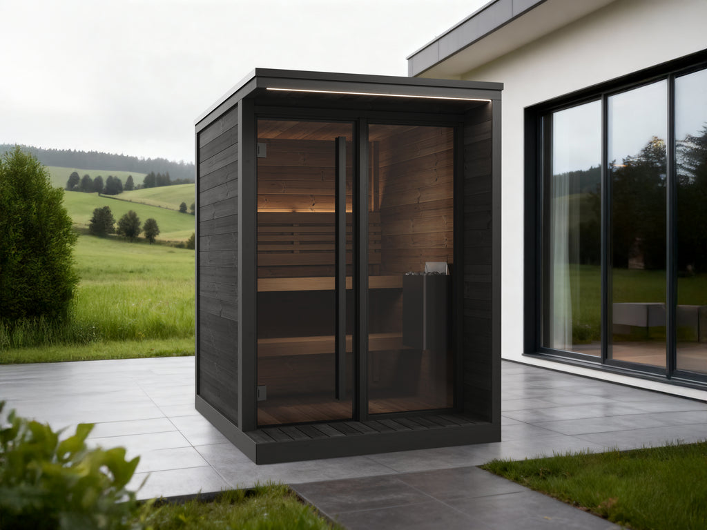 SaunaLife GL4 Garden Luxury Series 4-person Outdoor Sauna