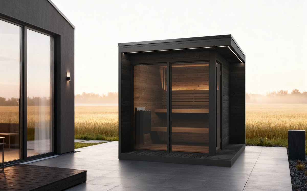 SaunaLife GL6 Garden Luxury Series 6-person Outdoor Sauna