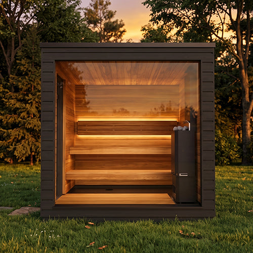 SaunaLife G6 Garden Series 5-person Pre-Assembled Outdoor Sauna