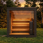 SaunaLife G6 Garden Series 5-person Pre-Assembled Outdoor Sauna