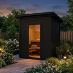 SaunaLife G2 Garden Series 4-person Outdoor Sauna