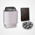 Harvia KIP 4.5kW Sauna Heater with Xenio Wi-Fi control and sauna stones