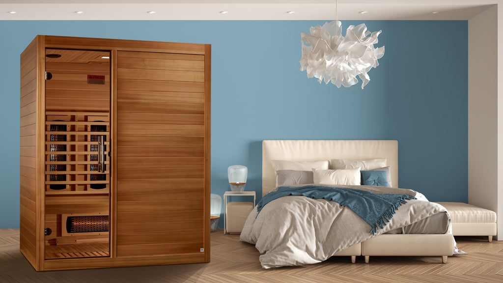 Maxxus S-Line Yoga 3-Person Indoor Infrared Sauna (Full Spectrum)