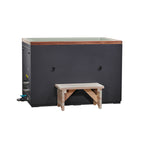 Dynamic Cold Therapy Stainless Steel Cuboid Plunge (PVC Interior)