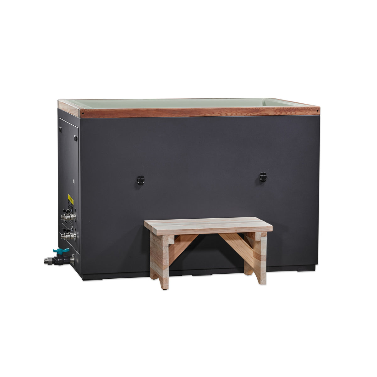 Dynamic Cold Therapy Stainless Steel Cuboid Plunge (PVC Interior)