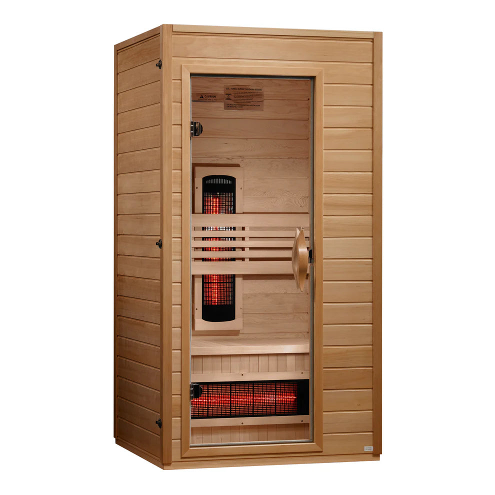 Dynamic Martin 1-2 Person Indoor Infrared Sauna (Full Spectrum)