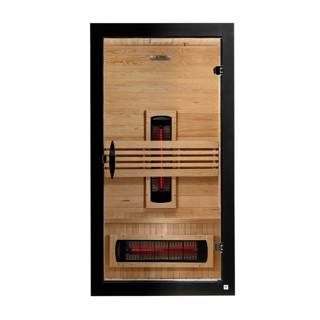 Dynamic Santorini 1-2 Person Indoor Infrared Sauna (Full Spectrum)