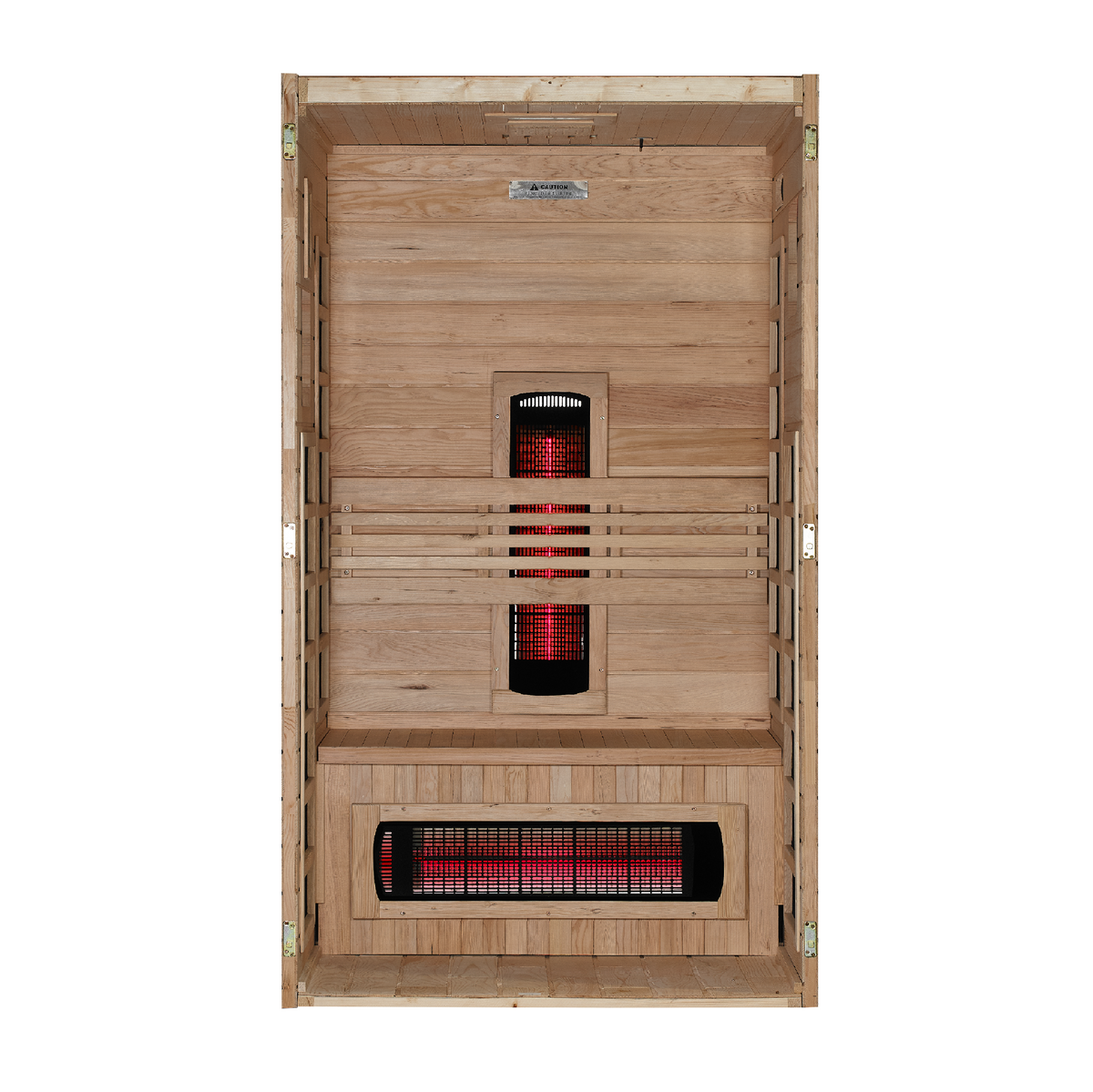 Dynamic Santorini 1-2 Person Indoor Infrared Sauna (Full Spectrum)