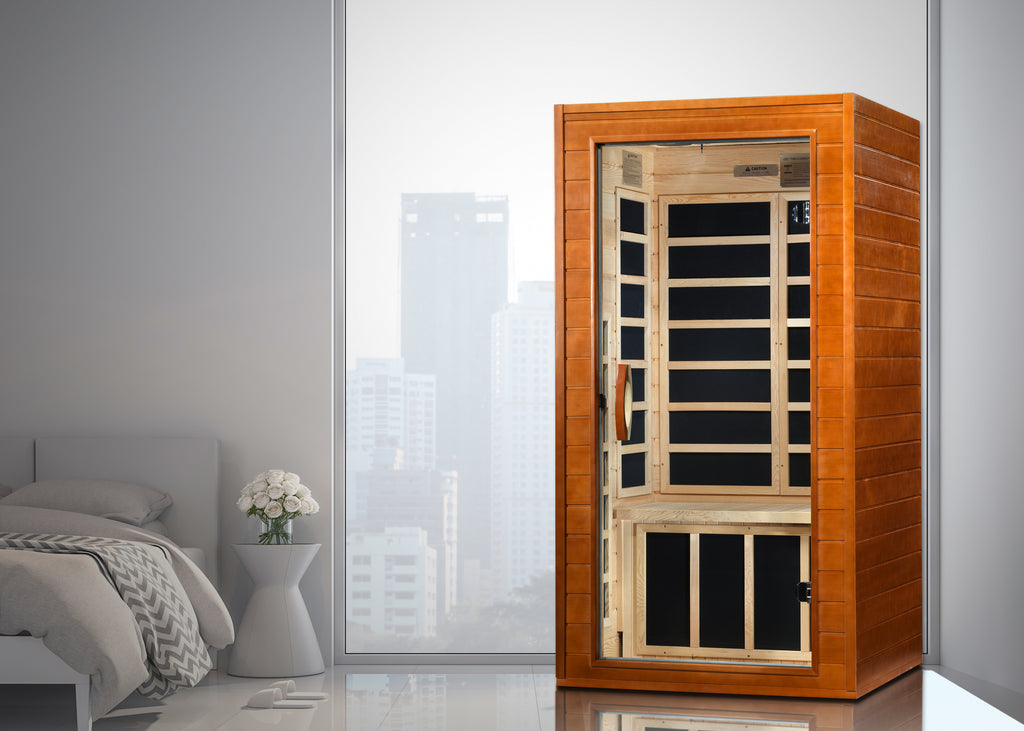 Dynamic Avila 1-2 Person Indoor Infrared Sauna (Ultra Low EMF)