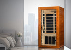 Dynamic Avila 1-2 Person Indoor Infrared Sauna (Ultra Low EMF)