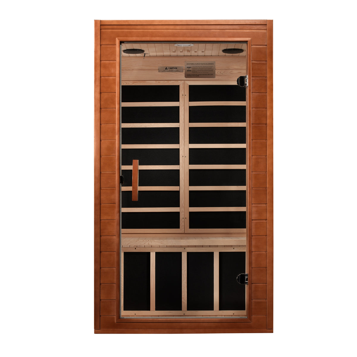 Dynamic Avila 1-2 Person Indoor Infrared Sauna (Ultra Low EMF)