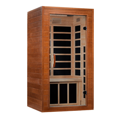 Dynamic Avila 1-2 Person Indoor Infrared Sauna (Low EMF)