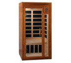 Dynamic Barcelona Elite 1-2 Person Indoor Infrared Sauna (Ultra Low EMF)