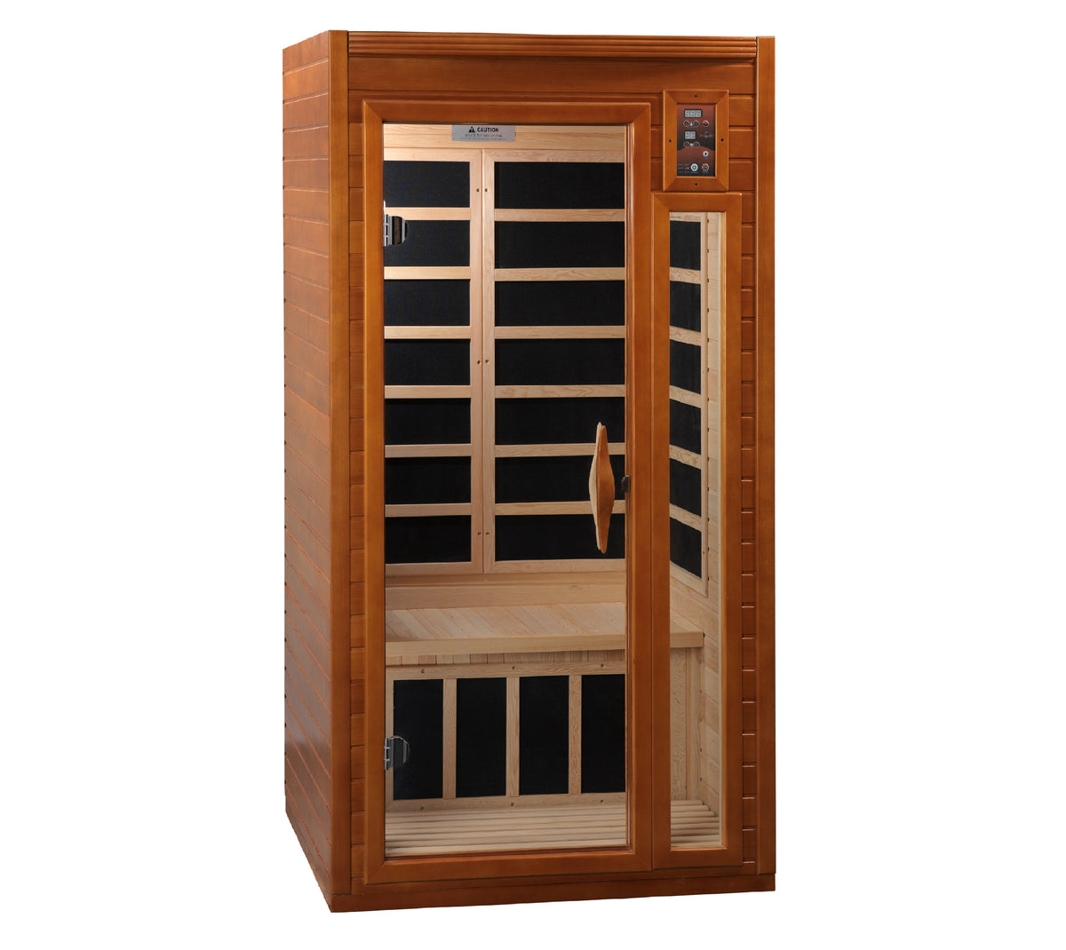 Dynamic Barcelona Elite 1-2 Person Indoor Infrared Sauna (Ultra Low EMF)