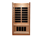 Dynamic Barcelona Elite 1-2 Person Indoor Infrared Sauna (Ultra Low EMF)