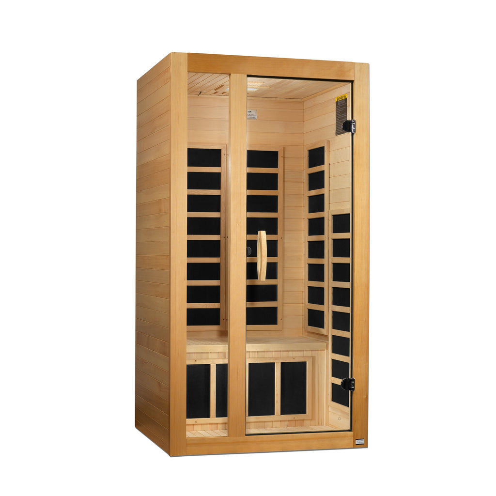 Dynamic Gracia 1-2 Person Indoor Infrared Sauna (Low EMF)