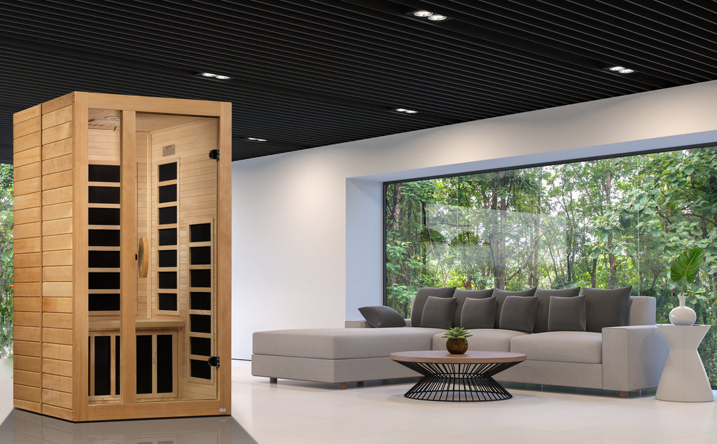 Dynamic Gracia 1-2 Person Indoor Infrared Sauna (Low EMF)