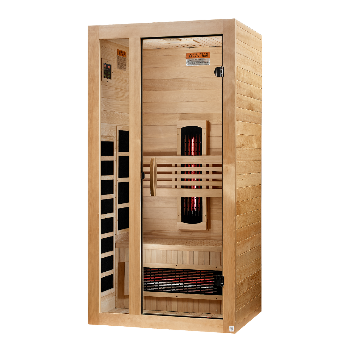 Dynamic Gracia 1-2 Person Indoor Infrared Sauna (Full Spectrum)