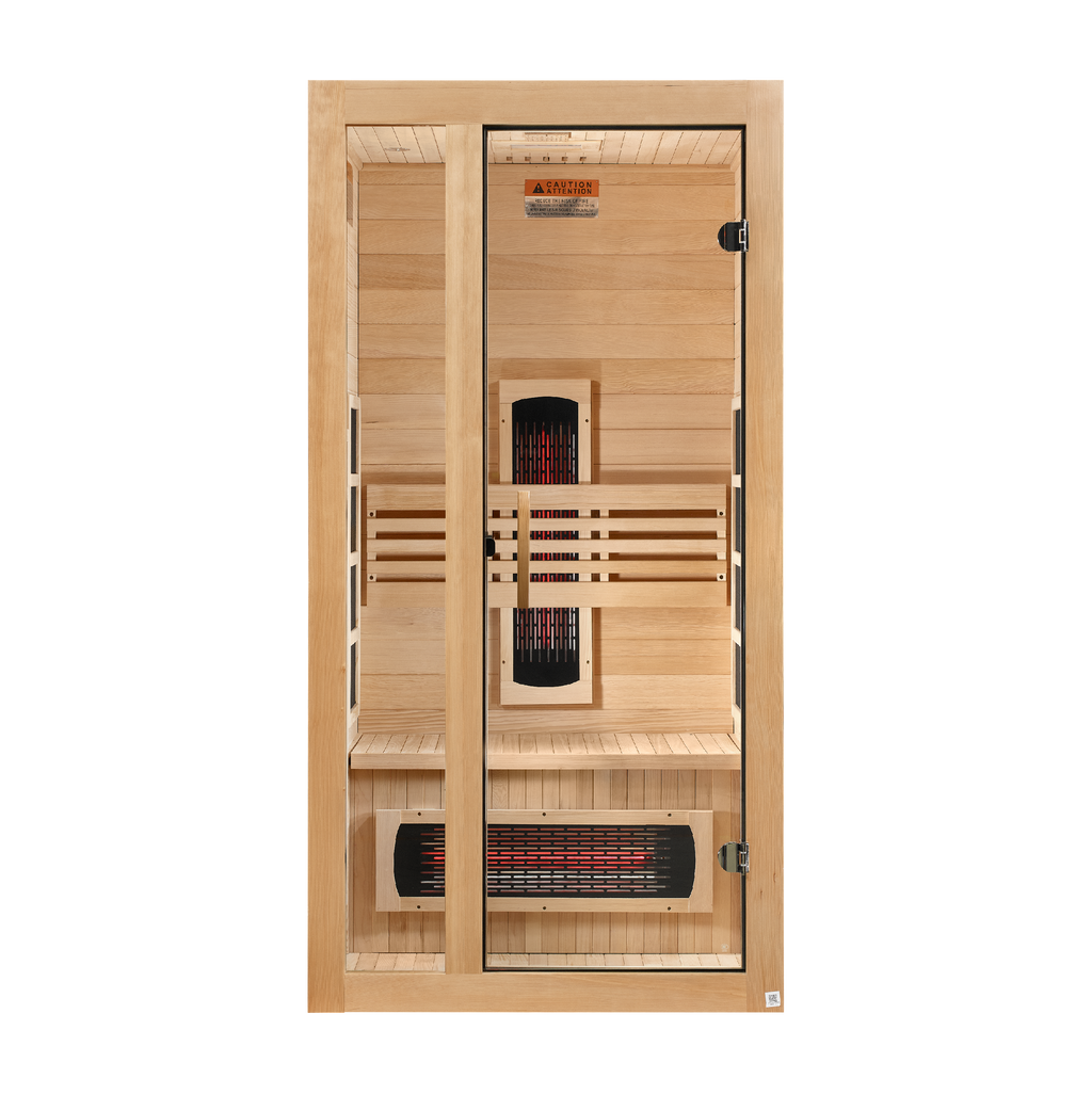 Dynamic Gracia 1-2 Person Indoor Infrared Sauna (Full Spectrum)