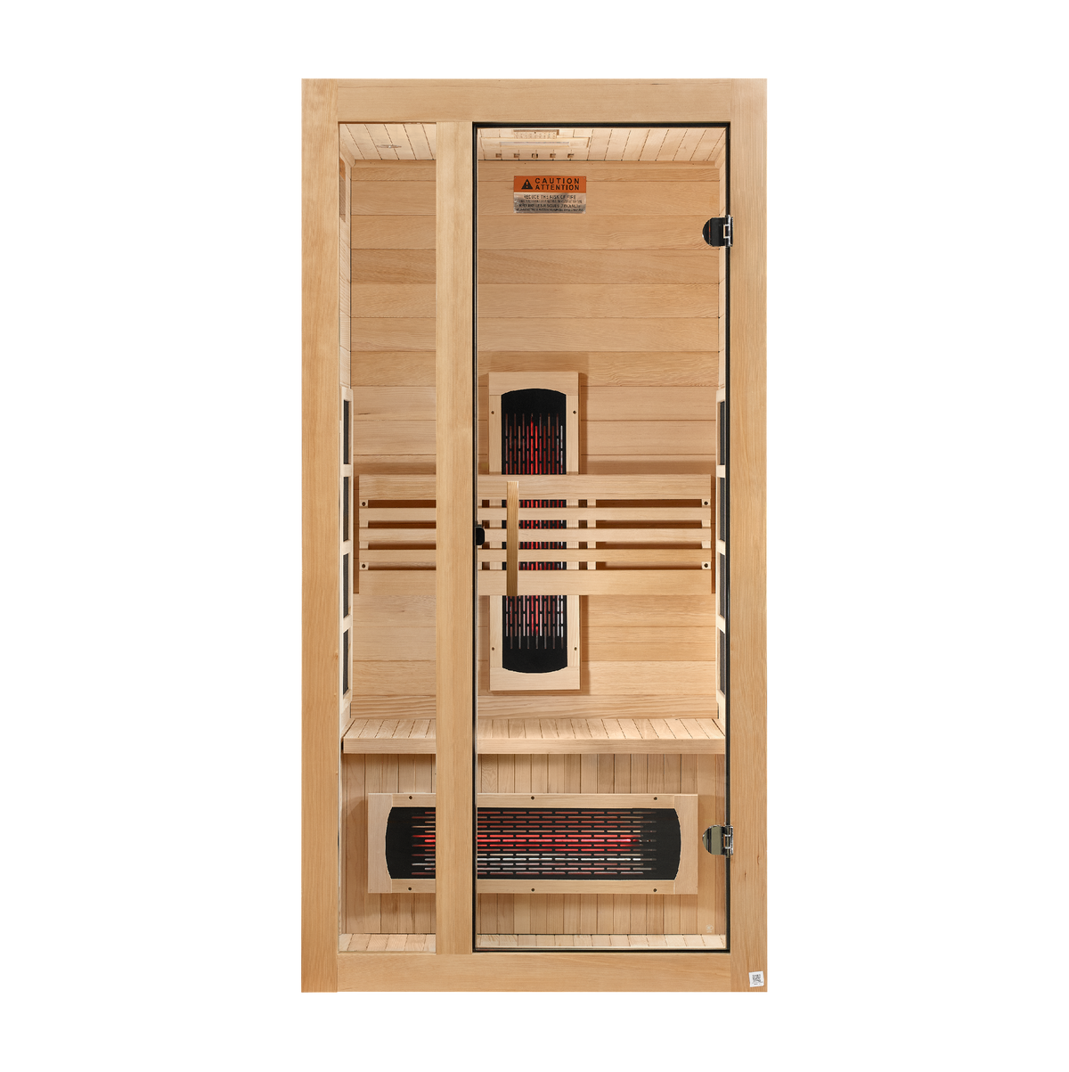 Dynamic Gracia 1-2 Person Indoor Infrared Sauna (Full Spectrum)