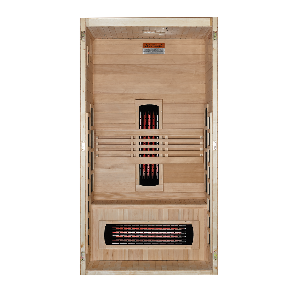 Dynamic Gracia 1-2 Person Indoor Infrared Sauna (Full Spectrum)