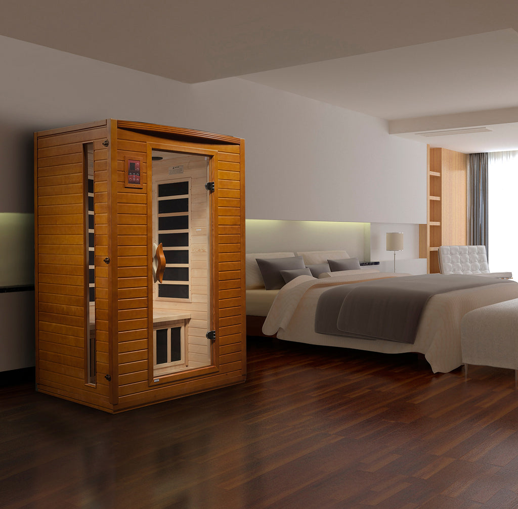 Dynamic Versailles 2-Person Indoor Infrared Sauna (Low EMF)