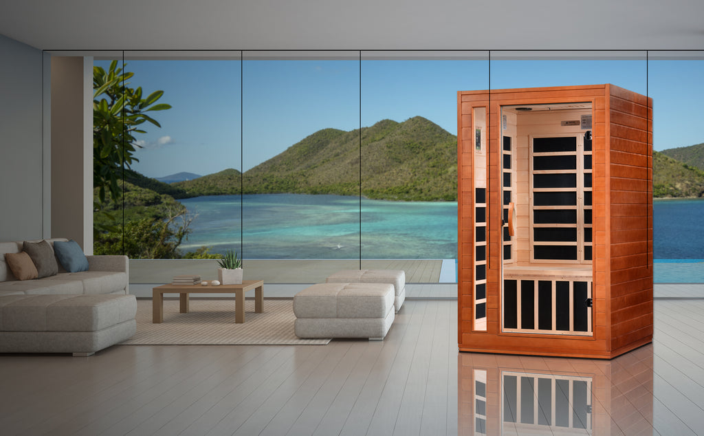 Dynamic Cordoba 2-Person Indoor FAR Infrared Sauna (Low EMF)