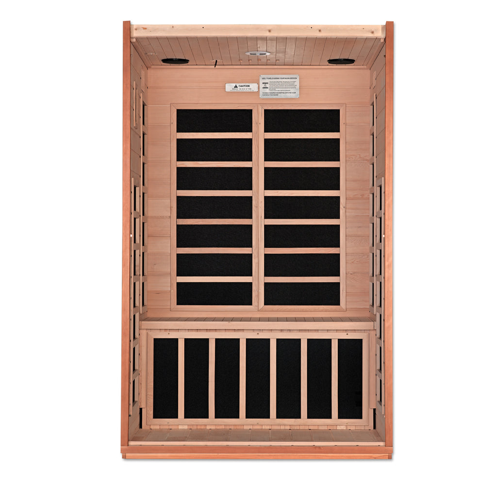 Dynamic Cordoba 2-Person Indoor Infrared Sauna (Ultra Low EMF)