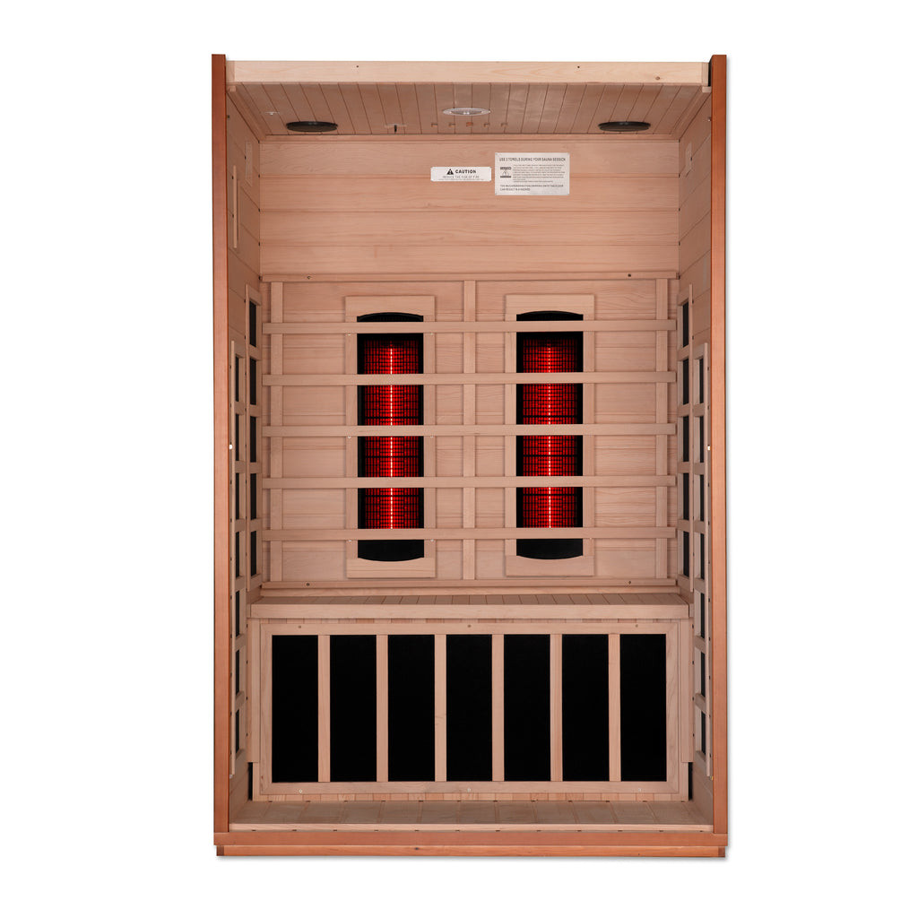 Dynamic Cordoba 2-Person Indoor Infrared Sauna (Full Spectrum)