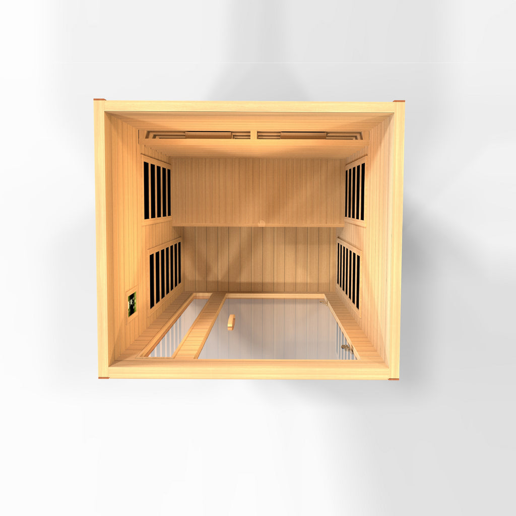 Dynamic Cordoba 2-Person Indoor Infrared Sauna (Full Spectrum)