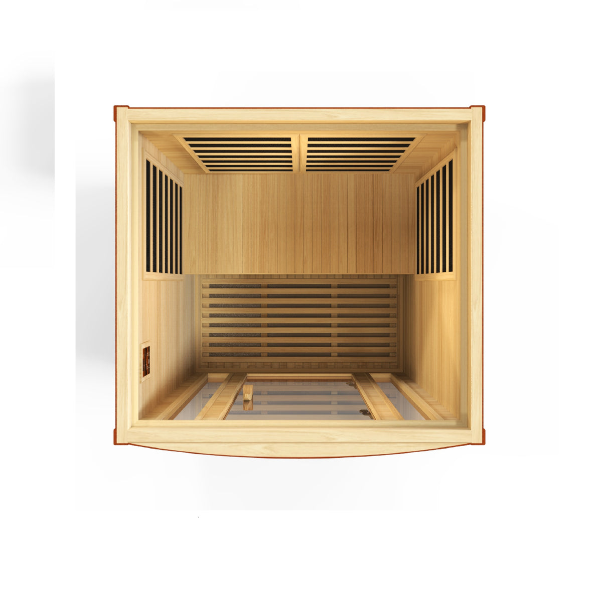 Dynamic San Marino Elite 2-Person Indoor Infrared Sauna (Ultra Low EMF)