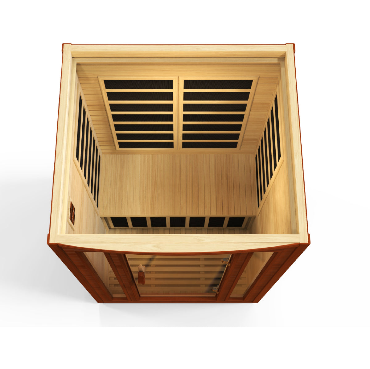 Dynamic San Marino Elite 2-Person Indoor Infrared Sauna (Ultra Low EMF)