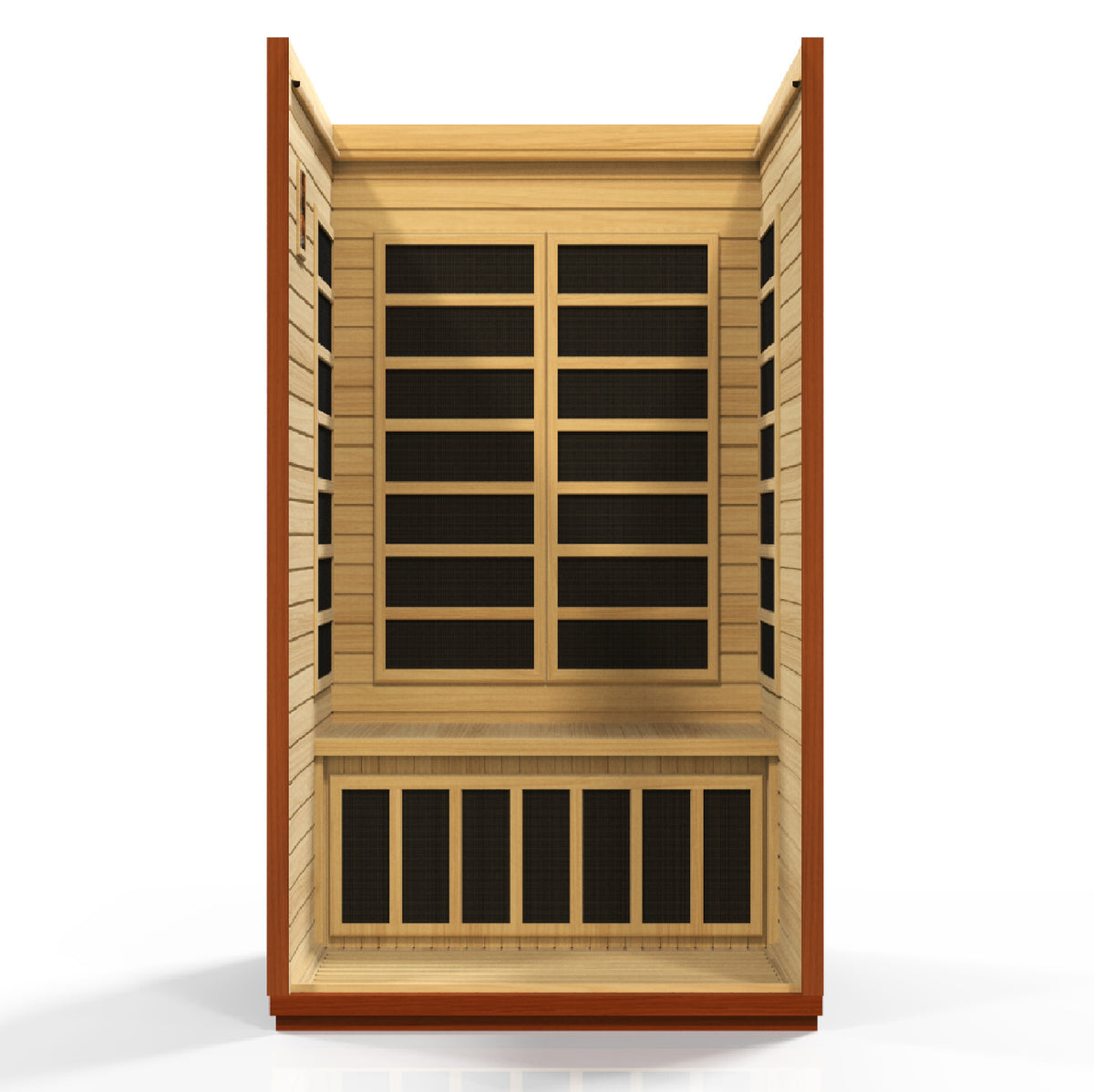 Dynamic San Marino Elite 2-Person Indoor Infrared Sauna (Ultra Low EMF)