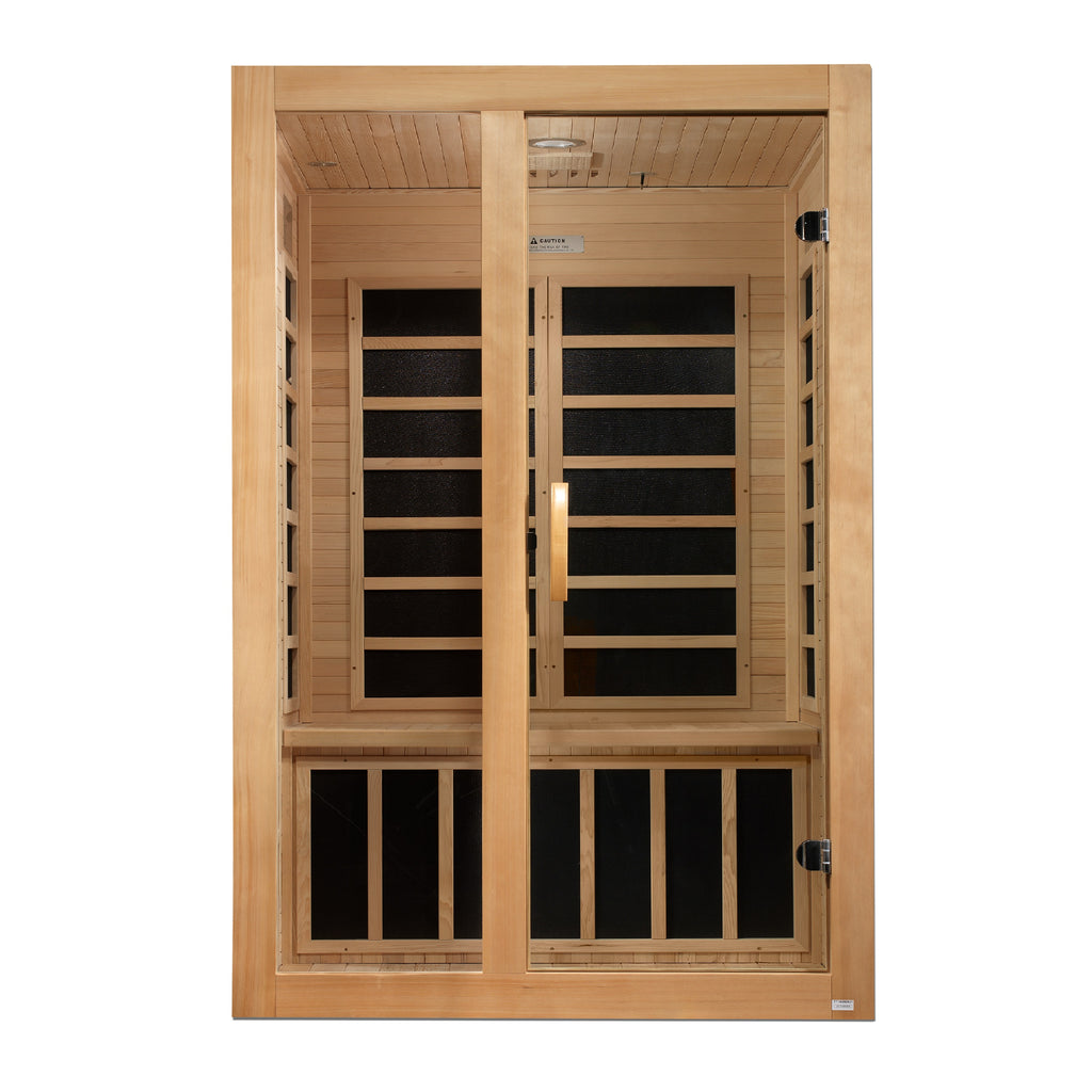 Dynamic Santiago 2-Person Indoor Infrared Sauna (Low EMF)
