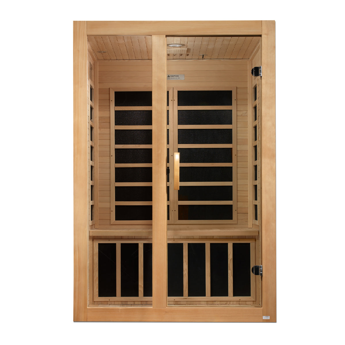 Dynamic Santiago 2-Person Indoor Infrared Sauna (Low EMF)