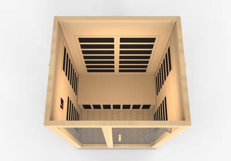 Dynamic Santiago 2-Person Indoor Infrared Sauna (Low EMF)