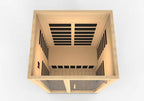 Dynamic Santiago 2-Person Indoor Infrared Sauna (Low EMF)