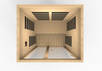 Dynamic Santiago 2-Person Indoor Infrared Sauna (Low EMF)