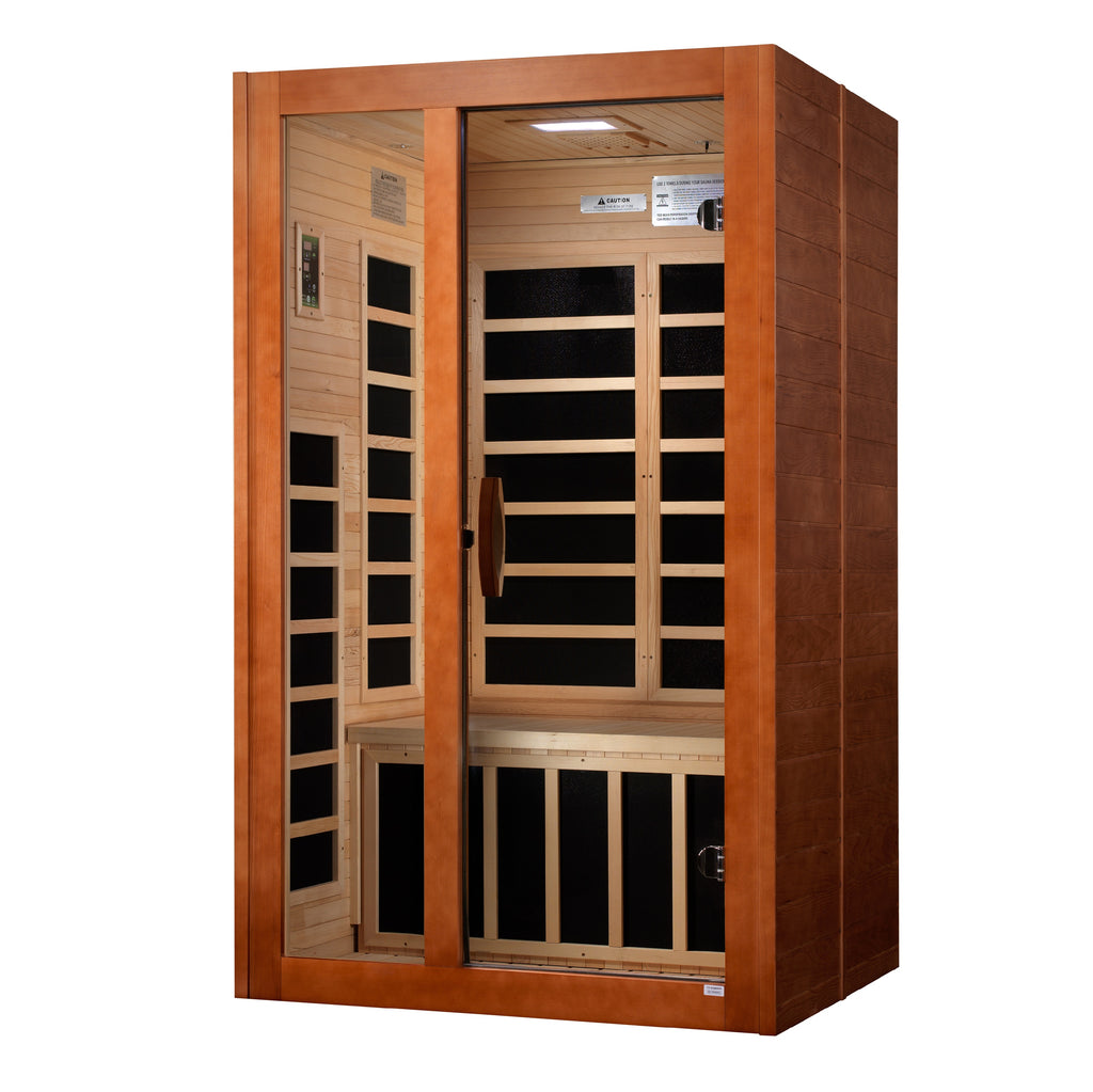 Dynamic Santiago 2-Person Indoor Infrared Sauna (Ultra Low EMF)