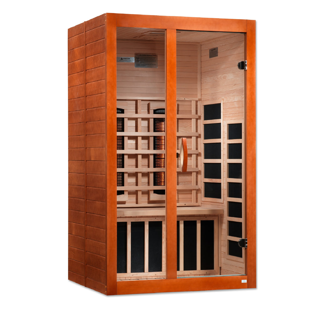 Dynamic Santiago 2-Person Indoor Infrared Sauna (Full Spectrum)