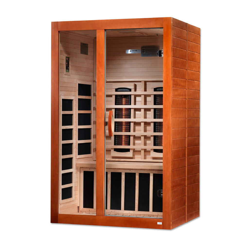 Dynamic Santiago 2-Person Indoor Infrared Sauna (Full Spectrum)