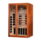 Dynamic Santiago 2-Person Indoor Infrared Sauna (Full Spectrum)