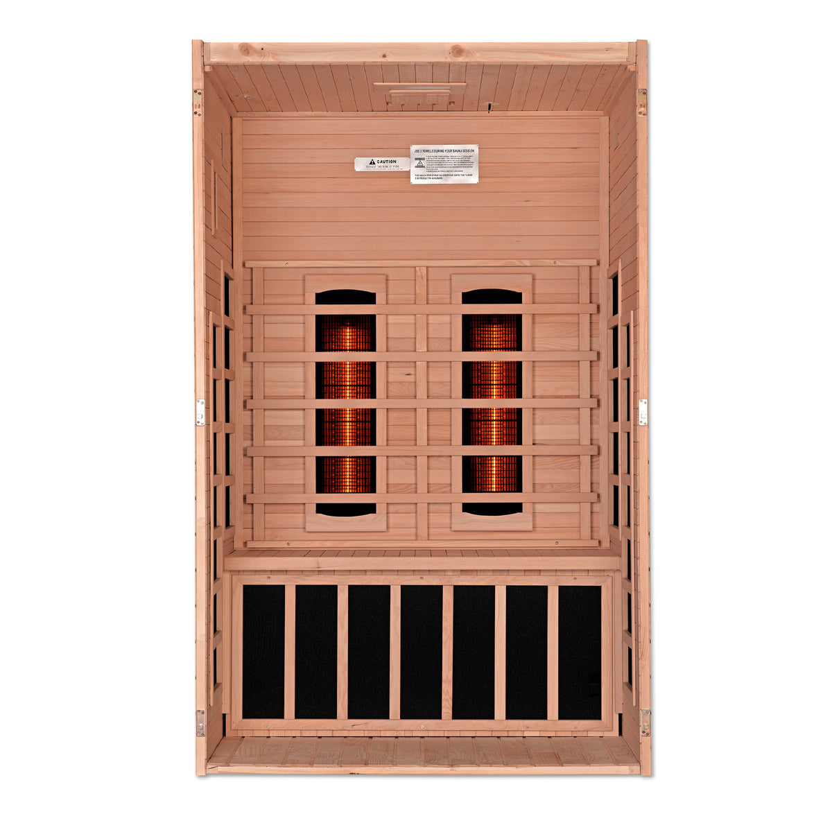Dynamic Santiago 2-Person Indoor Infrared Sauna (Full Spectrum)