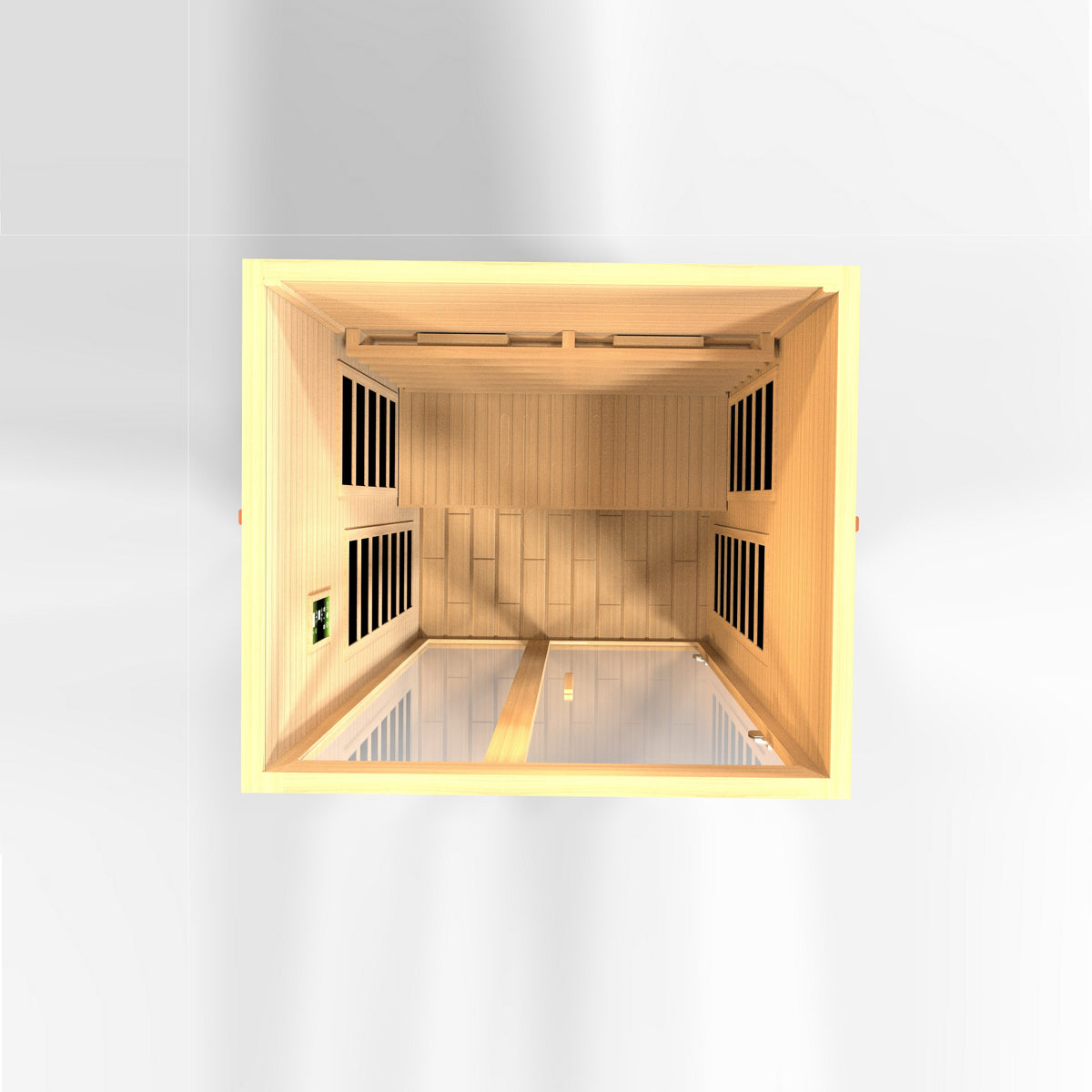 Dynamic Santiago 2-Person Indoor Infrared Sauna (Full Spectrum)
